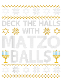 Deck The Halls With Matzo Balls Chanukkah Ugly Hanukkah T-Shirt