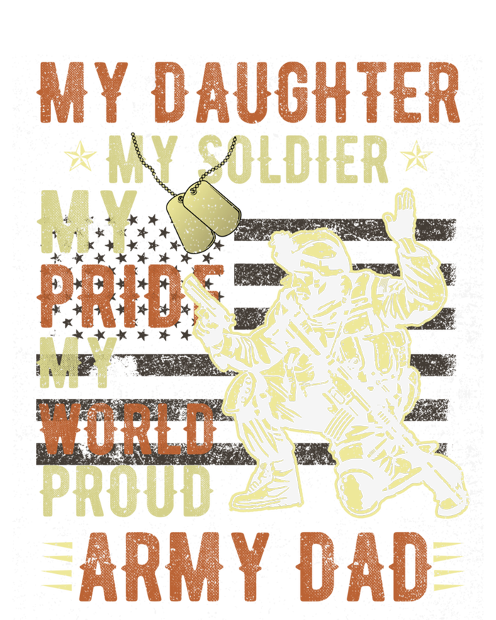 My Daughter My Soldier Hero Proud Army Dad Military Father Great Gift Button