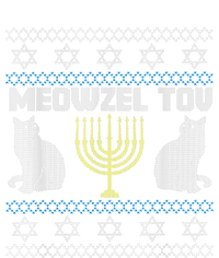 Meowzel Tov Cat Hanukkah Ugly Sweater Gifts For Cat Lovers City Backpack