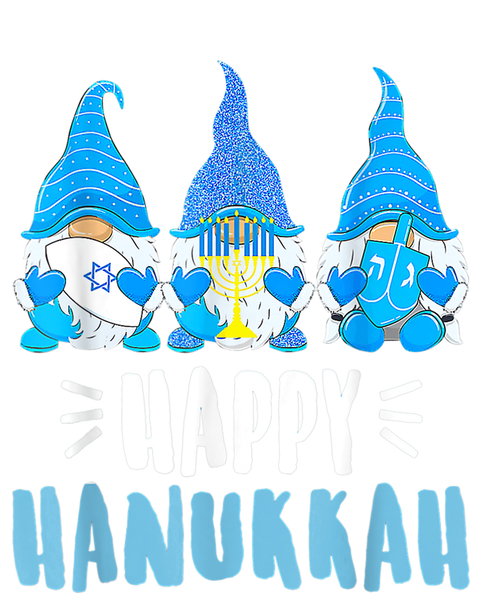 Happy Hanukkah Gnomes Jewish Gnome Lover Chanukah Dry Zone Grid Polo