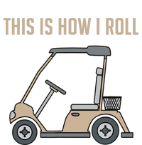 This Is How I Roll Golf Cart Funny Golfers Short Acrylic Beanie