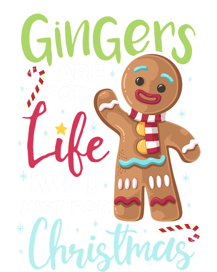 Gingers Are For Life Not Just Christmas Pajama UGLY Gifts Womens Funnel Neck Pullover Hood