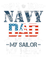 Proud Navy Father Dad My Son My Sailor My Hero Women's Perfect Tri Tunic Long Sleeve Shirt