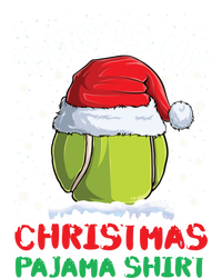 This Is My Christmas Pajama Gift Tennis Ball Santa Hat Xmas Cool Gift T-Shirt