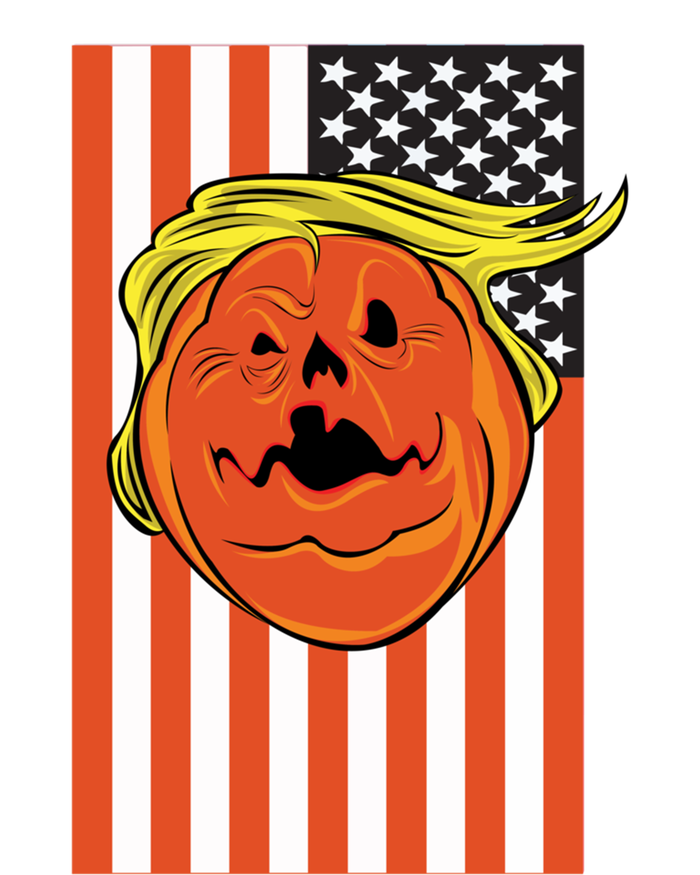 Trump Halloween Color American Flag Gift Ugly Trumpkin Great Gift T-Shirt