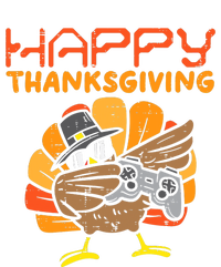 Happy Thanksgiving Dabbing Dance Gamer Turkey T-Shirt