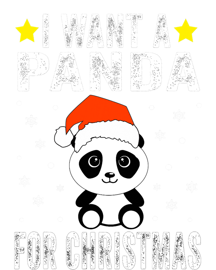 All I Want For Christmas Is More Pandas Christmas Coaster