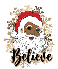 Black Believe Santa Claus Fun African American Santa Mesh Reversible Basketball Jersey Tank