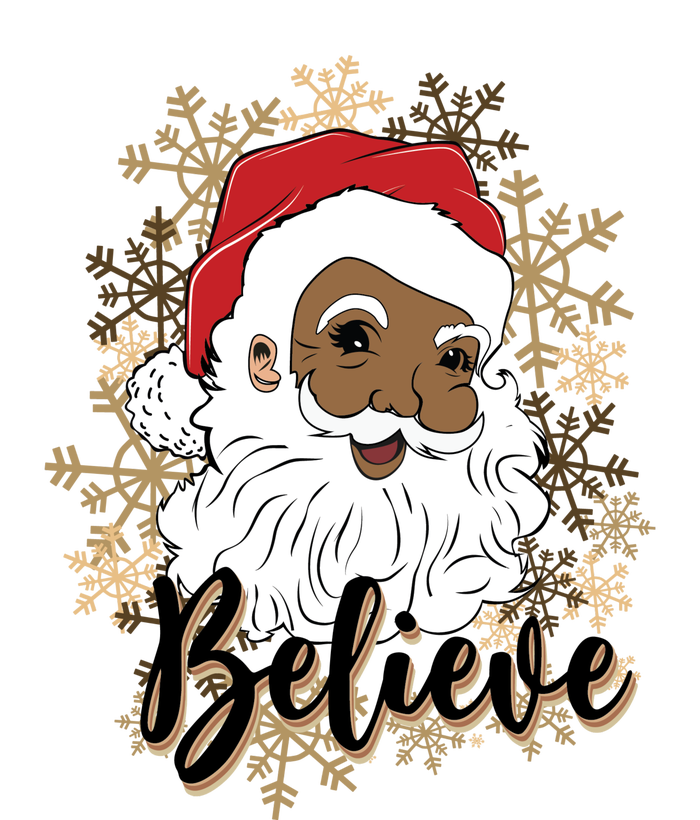 Black Believe Santa Claus Fun African American Santa Mesh Reversible Basketball Jersey Tank