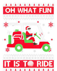 Oh What Fun It Is To Ride Golf Car Ugly Christmas Sweater Toddler Sweatshirt