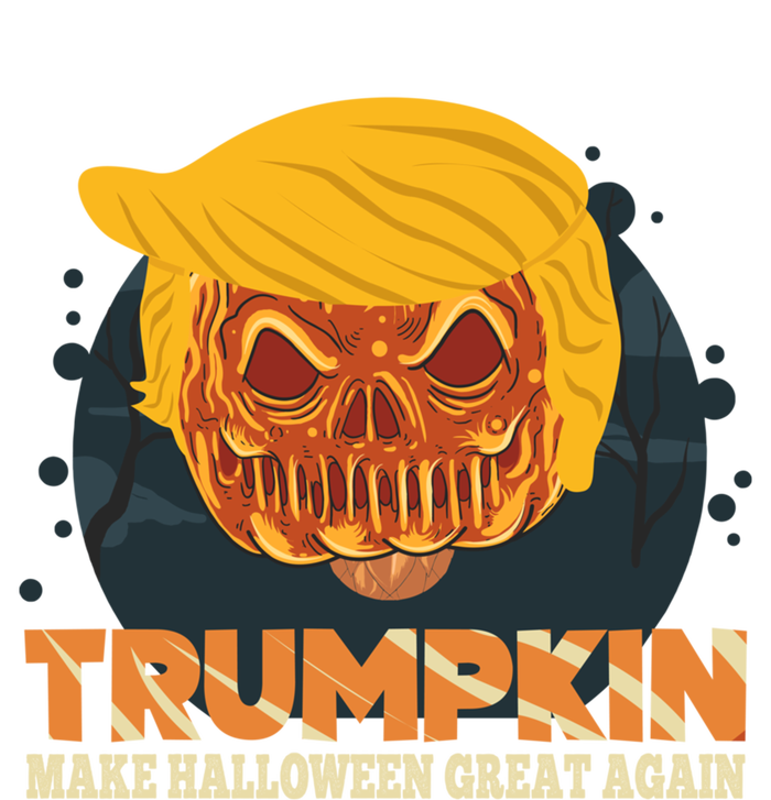 Trumpkin Make Halloween Great Again Funny Usa Trump Pumpkin Cool Gift Kids Long Sleeve Shirt