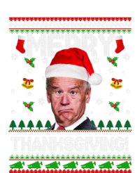 Santa Joe Biden Merry Thanksgiving Ugly Christmas T-Shirt