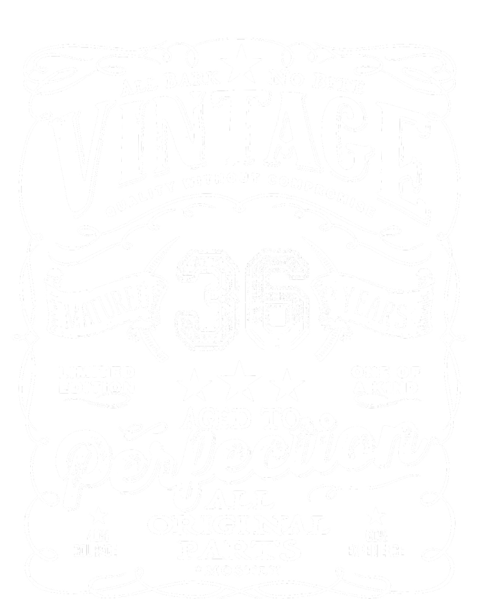 Vintage 36th Birthday Perfection Original Part 1987 T-Shirt