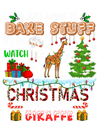 Bake Stuff And Watch Xmas Movies With My Giraffe Santa Lover Gift Tote Bag