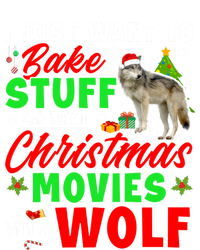 I Just Want To Bake Stuff And Watch Xmas Movies With My Wolf Great Gift Kids T-Shirt