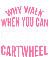 Why Walk When You Can Cartwheel Gymnastics Gymnast Magnet