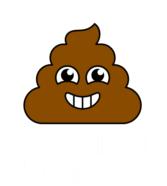 I Pooped Today Funny Joke, B Day Costume Poo Humor Tall Hoodie