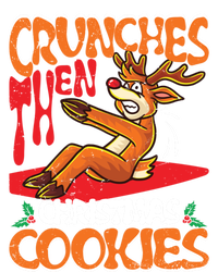 Crunches Then Christmas Cookies Reindeer Gym Merry Liftmas Gift T-Shirt