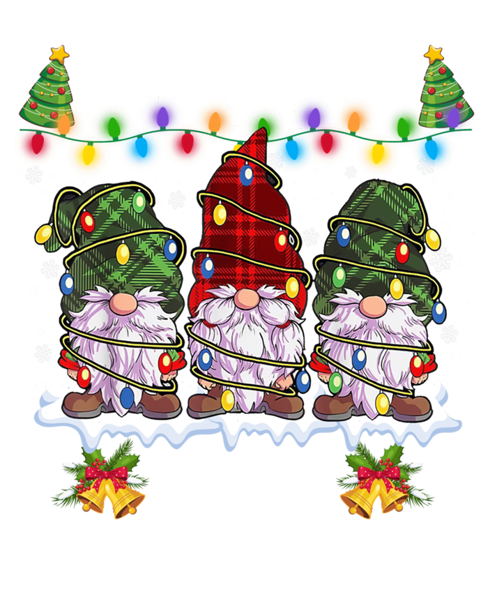 Gnome For The Holidays Red Green 3 Gnomes Christmas Xmas Gift Sweatshirt