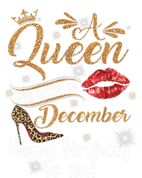 A Queen Was Born In December Happy Birthday To Me Leopard T-Shirt