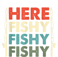 Funny Here Fishy Fishy Fishy Shirt Fish Hunting Fishing Fishrod Fisherman Tall Long Sleeve T-Shirt