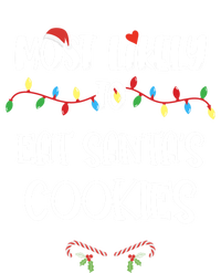 Most Likely To Christmas Eat Santa's Cookies Family Group Meaningful Gift Full-Length Apron With Pockets