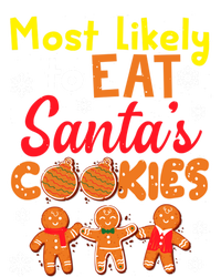 Most Likely To Eat Santas Cookies Family Christmas Gift Long Sleeve Shirt