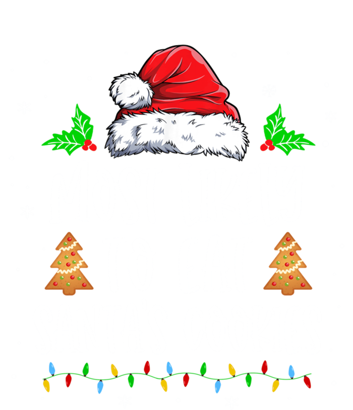 Most Likely To Eat Santa's Cookies Family Matching Christmas Gift T-Shirt