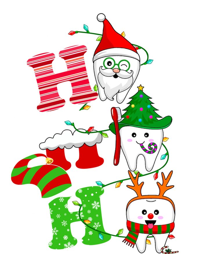 Merry Dentist Christmas Ho Ho Ho Teeth Dental Santa Reindeer Great Gift Magnet