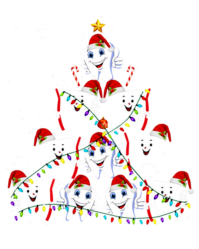 Oh Dentistree Cute Tooth Christmas Tree Merry Christmas Great Gift Women's T-Shirt