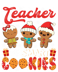 Teacher Of Smart Cookie Christmas Santa Gingerbread Cookie Funny Gift Pom Pom 12in Knit Beanie