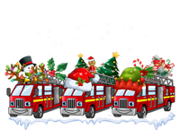 Reindeer Santa Fire Engines Firefighters Xmas Boys Gift Tall Long Sleeve T-Shirt