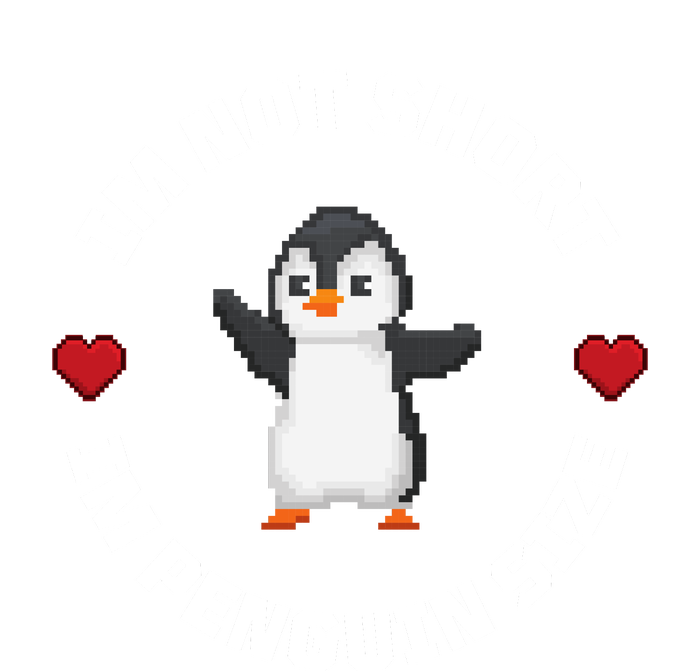 I'm Not Short I'm Penguin Size Ladies Essential Tank