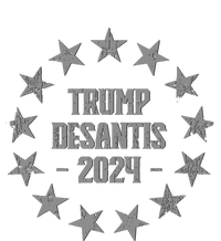 Wo Trump DeSantis 2024 Distressed Stars Premium Toddler Long Sleeve Shirt