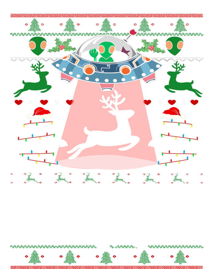 Alien Ufo Santa Reindeer Alien Dinosaur Bigfoot Sweater Xmas Meaningful Gift T-Shirt