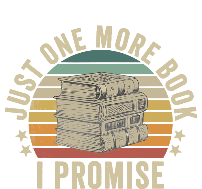 Just One More Book I Promise Book Lover Librarian Book Nerd Pom Pom 12in Knit Beanie