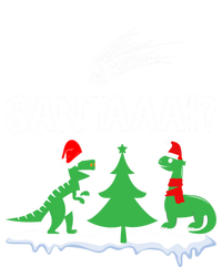 Santaa Funny Christmas Dinosaurs Meteor Xmas Humor Lover Funny Gift Kids Long Sleeve Shirt