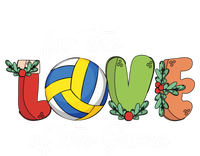 For The Love Of The Game Christmas Xcool Giftmas Volleyball Player Gift Full-Length Apron With Pockets