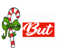 Candy Cane Sweet But Twisted Funny Christmas Gift T-Shirt