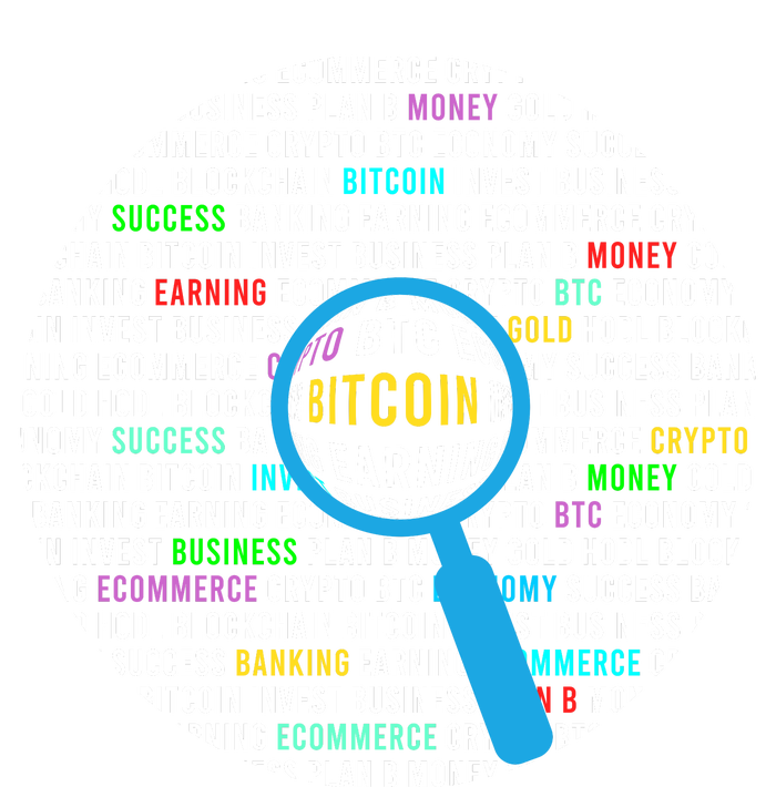 Bitcoin Tie-Dye Long Sleeve Shirt