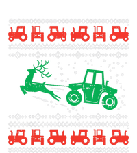 Farm Tractor Reindeer Fun Ugly Christmas Sweater Farmer Tall Sweatshirt