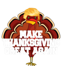 Make Thanksgiving Great Again Funny Turkey Donald Trump Cooling Performance Long Sleeve Crew