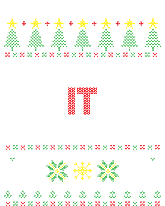 Le Tits Now Christmas Let It Snow Ugly Christmas Sweater T-Shirt