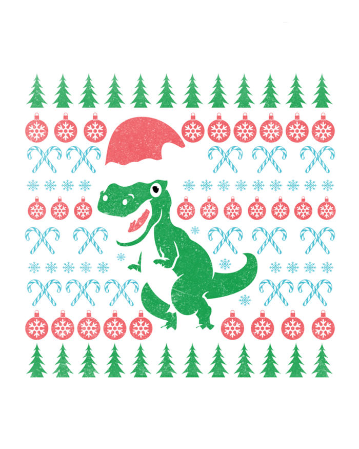 Christmas Tree Rex A' Saurus Cool Gift Funny Dinosaur Great Gift Tie-Dye Long Sleeve Shirt