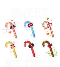 Sweet But Twisted Funny Candy Cane Lover Christmas Gift Poster