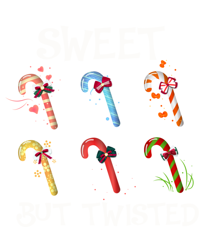 Sweet But Twisted Funny Candy Cane Lover Christmas Gift Poster