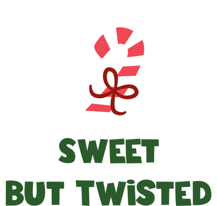 Sweet But Twisted Funny Candy Cane Merry Christmas Holiday Gift Sweatshirt