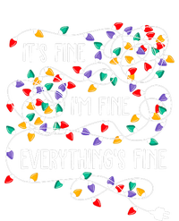 Christmas Light It's Fine I'm Fine Everything Is Fine T-Shirt