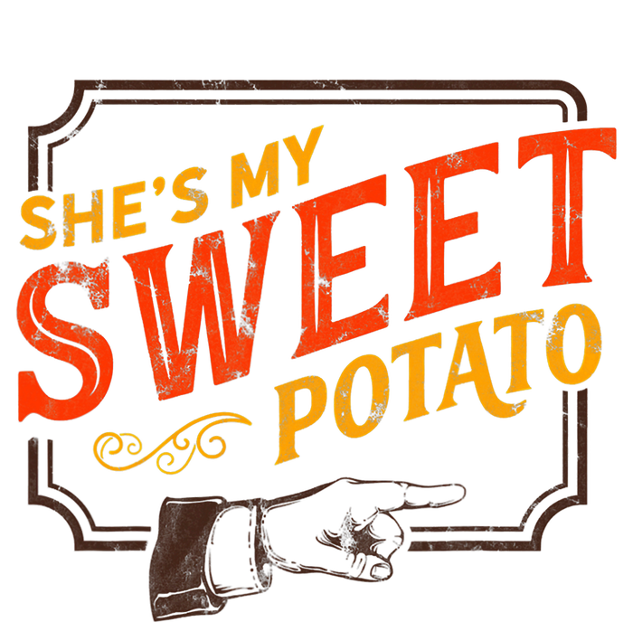 She's My Sweet Potato You Bet I Yam Couple's Thanksgiving PosiCharge Competitor Tank