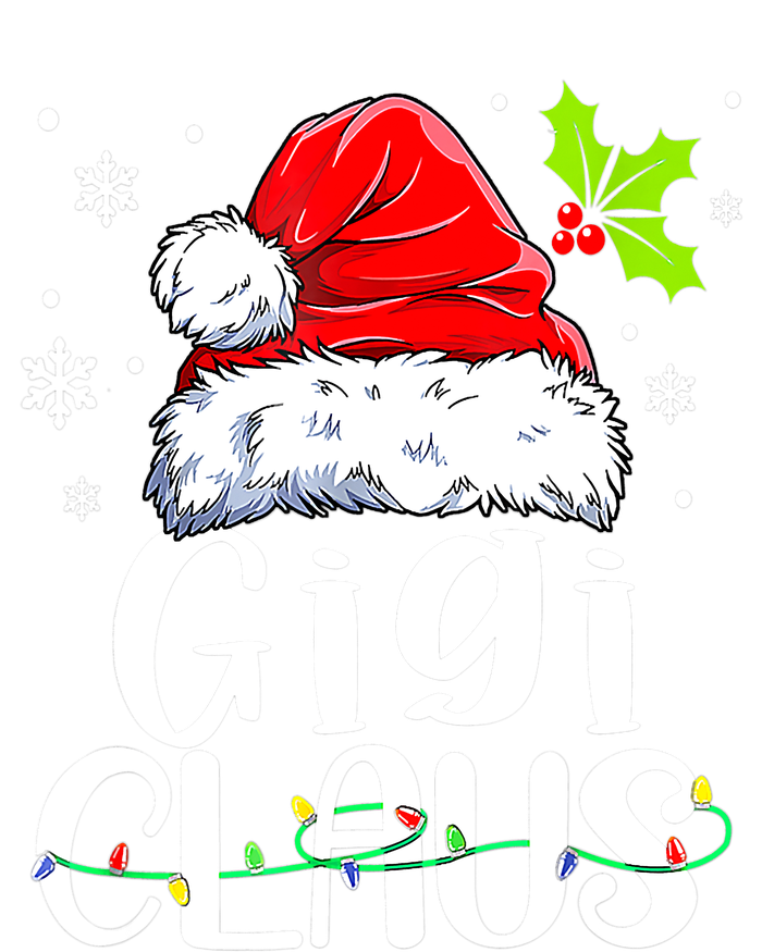 Santa Hat Gigi Claus Elf Funny Ugly Christmas Sweater T-Shirt